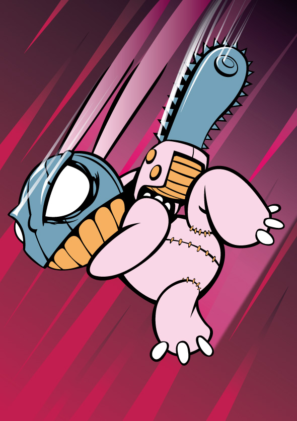How to Create a Killer Chainsaw Bunny Character