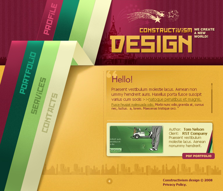 3D Retro Strip Design - Design Tutorial