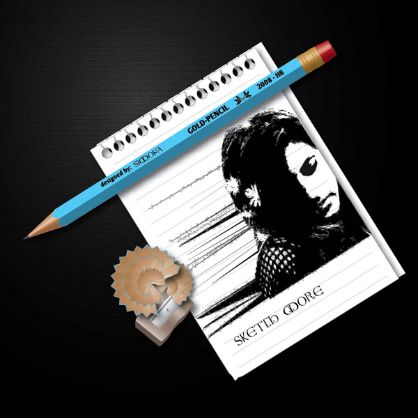 How to Create a Pencil and Paper Illustration