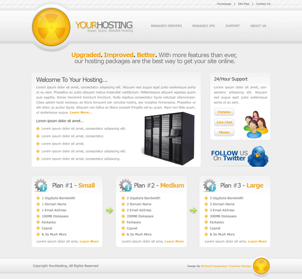 Hosting Layout