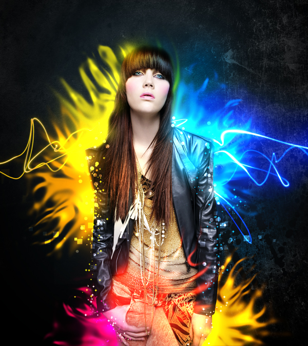 Create Electrifying Light Effects Around an Image 8