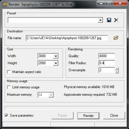 Now that the render is finished, open your rendered JPEG into Photoshop.