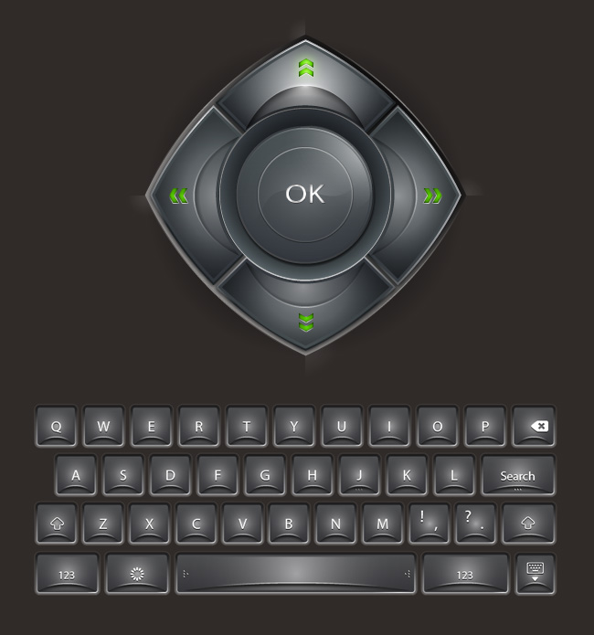 Vector Tutorial: Creating a quality control button set and keyboard
