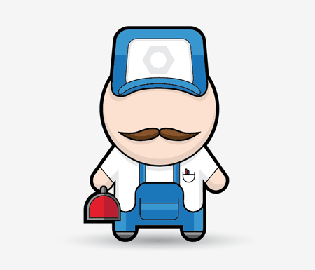 Create a Simple Mechanic Character in Illustrator
