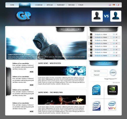 Create a Game layout - Clan Layout

