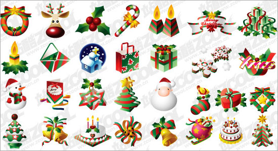 Showcase of 50+ Amazing Christmas Tutorials, Templates, Icons and etc 11