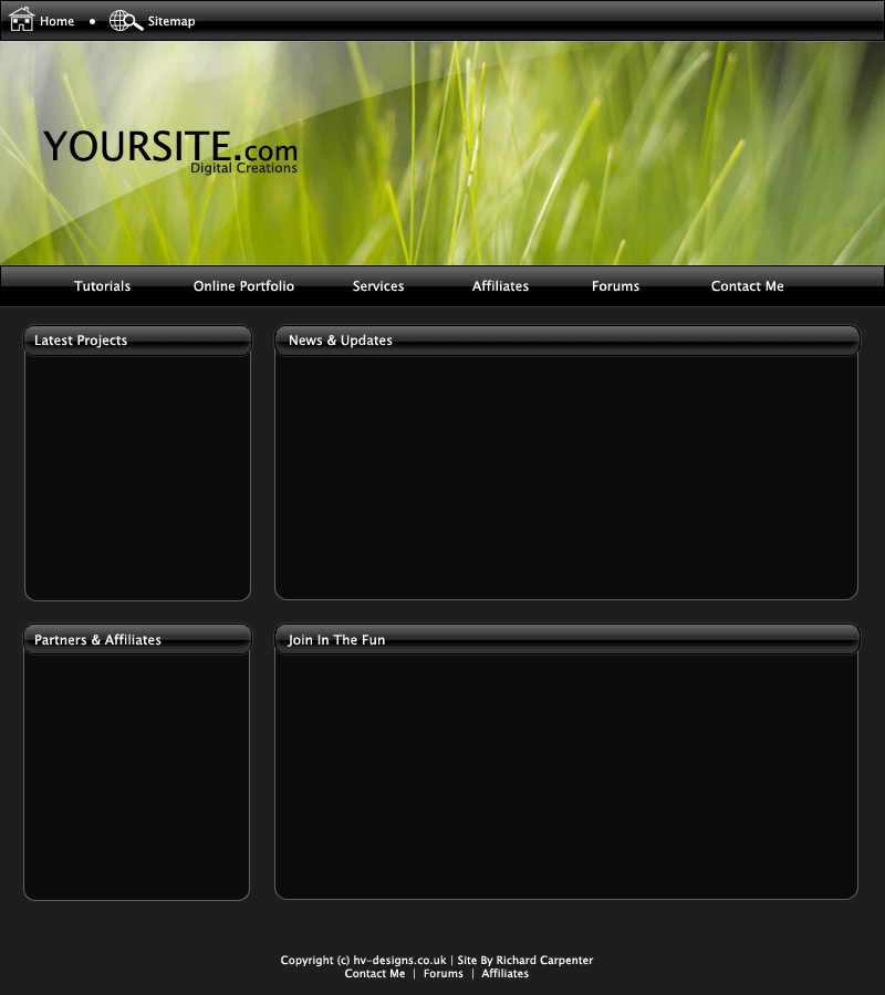 Vista Themed Layout #2 Tutorial
