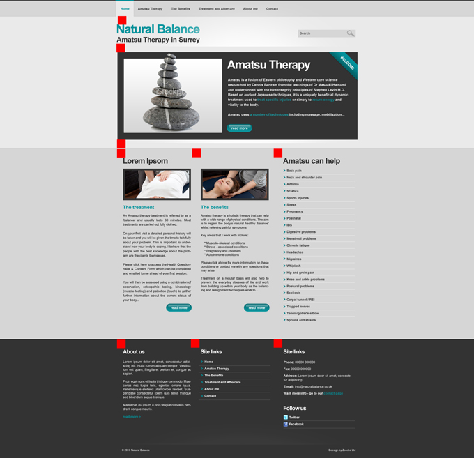 Beginners guide to designing a web page using Photoshop