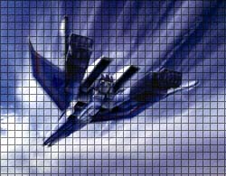 PhotoShop - Grid Lines Tutorial: Final Result