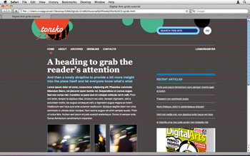Master grid-based web design in Photoshop