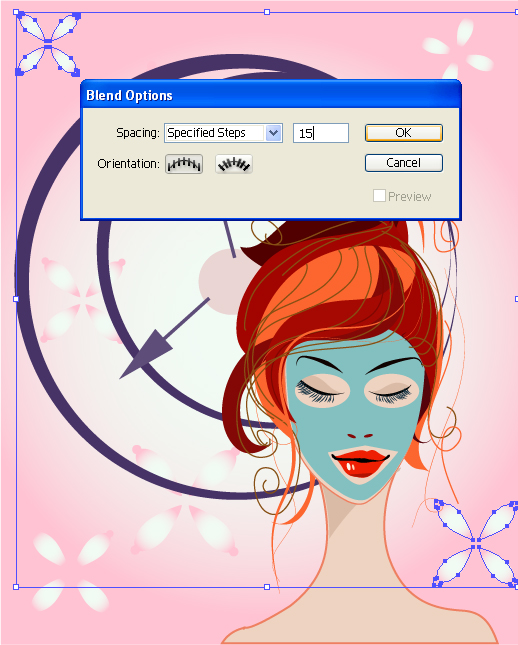 blend option