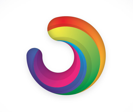 Logo Design Ideas Photoshop on How To Create A Colorful Logo Style Icon In Illustrator   Adobe