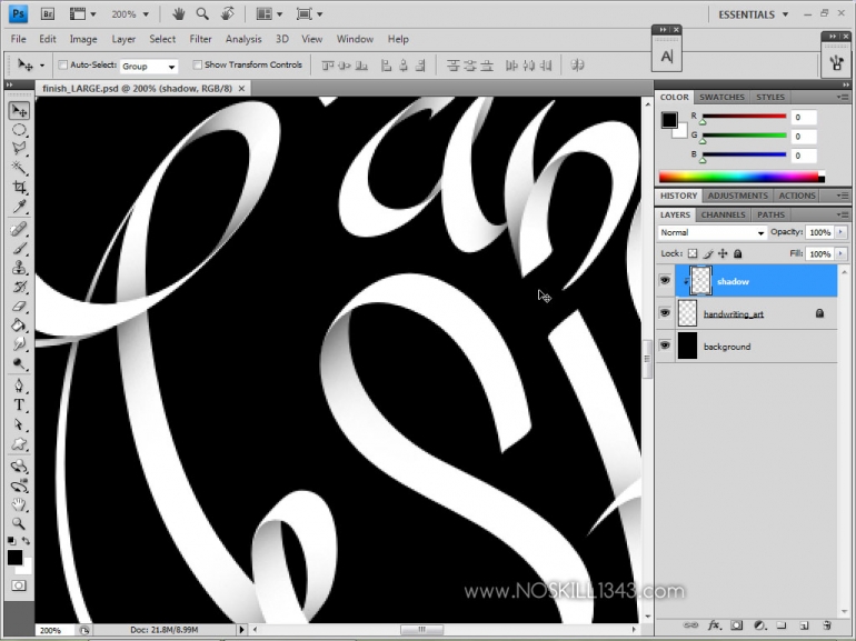Calligraphy with Photoshop and Illustrator 13