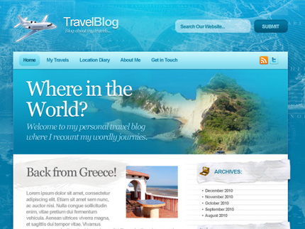 Photoshop Web Interface Tutorial