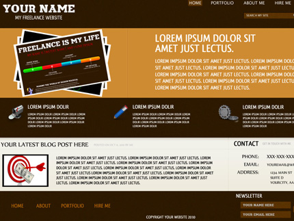 Photoshop Layout Tutorial