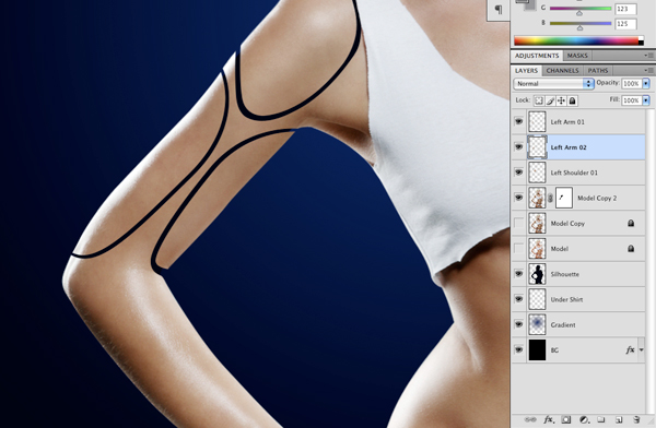 Create a Human Robot Hybrid in Photoshop 23