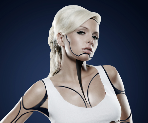Create a Human Robot Hybrid in Photoshop 83