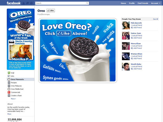 Custom Facebook Page