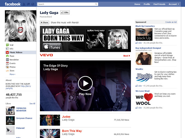Facebook Fan Pages