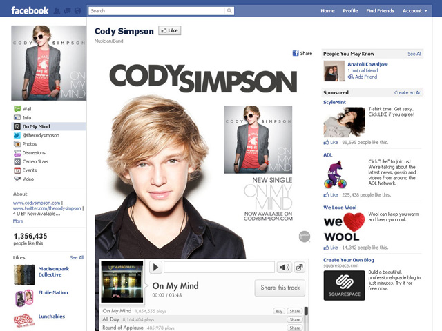 Facebook Fan Pages