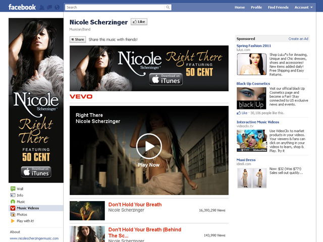 Facebook Fan Pages