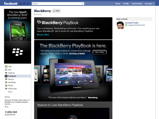 Facebook Fan Pages
