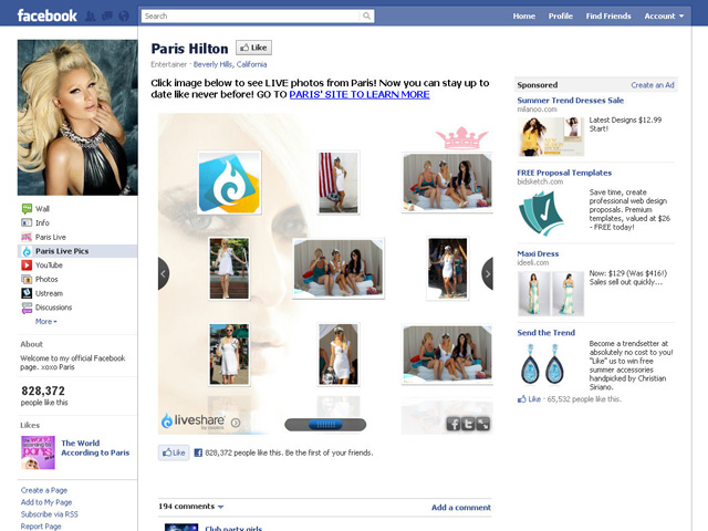 Facebook Fan Pages
