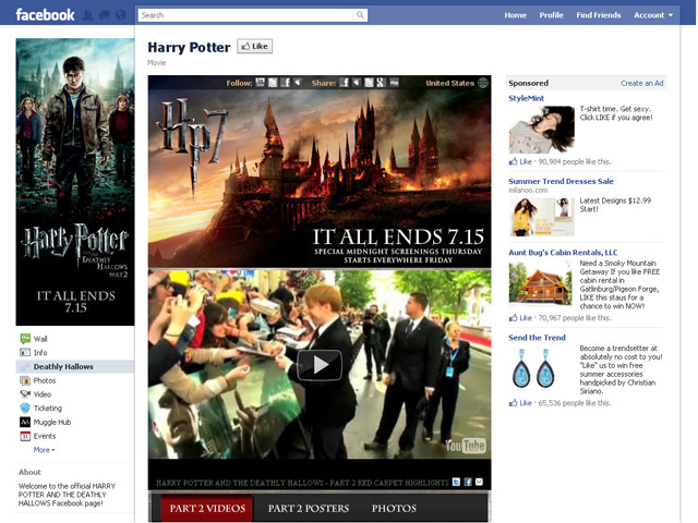 Facebook Fan Pages