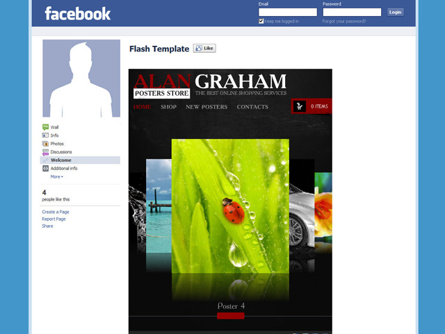 Custom Facebook Fan Page