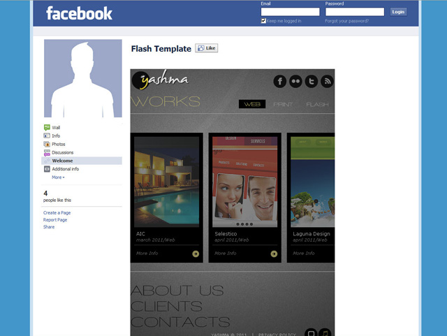 Custom Facebook Fan Page