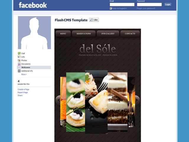 Custom Facebook Fan Page