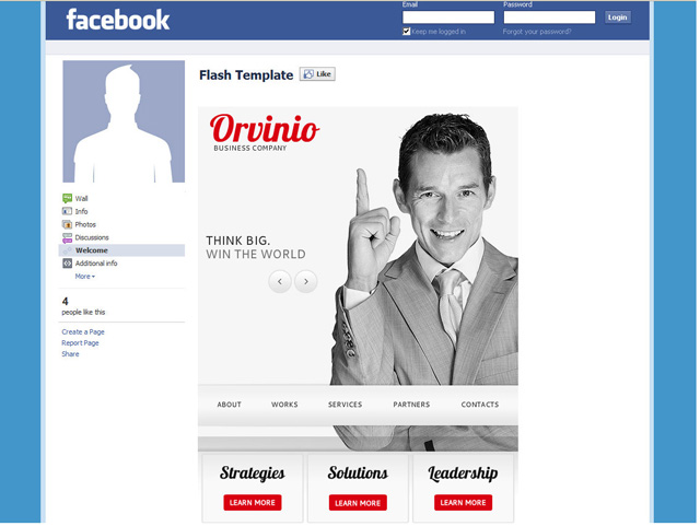 Custom Facebook Fan Page