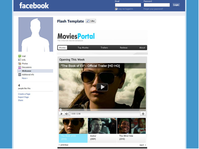 Custom Facebook Fan Page