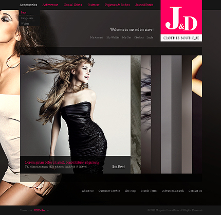 Boutique Magento Theme