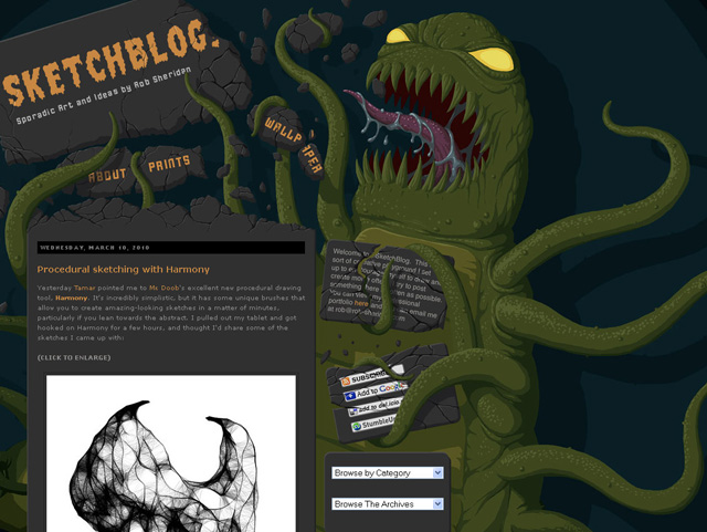 Illustrations in Web Design