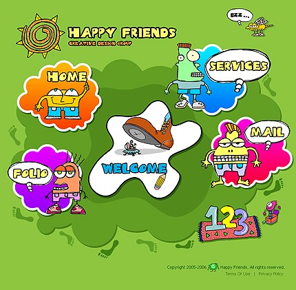 Illustrations in Web Design