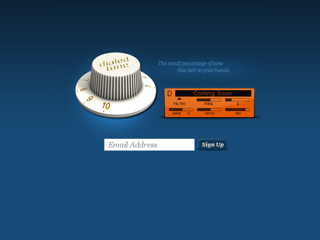 Coming Soon Page Design