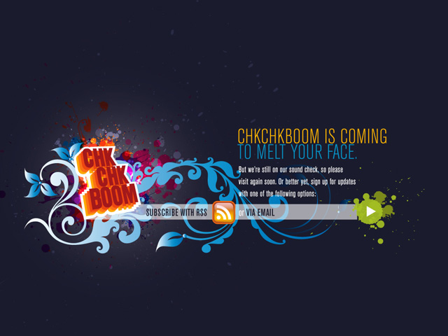 Coming Soon Page Design
