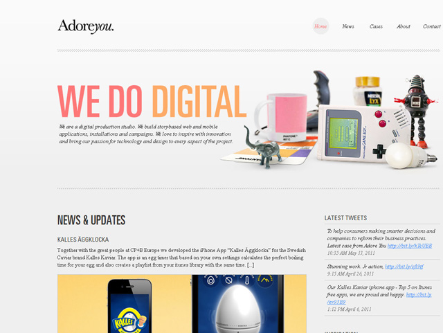 Minimal Website Design