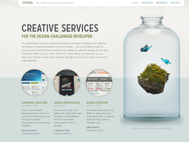 Minimal Website Design