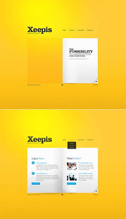 Minimal Website Design