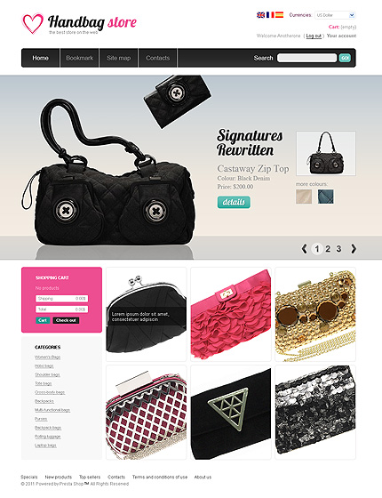 Premium Prestashop Template