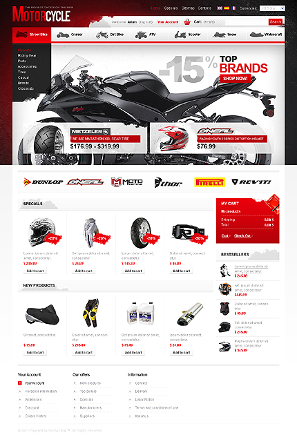 Premium Prestashop Template