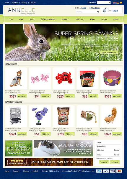 Premium Prestashop Template