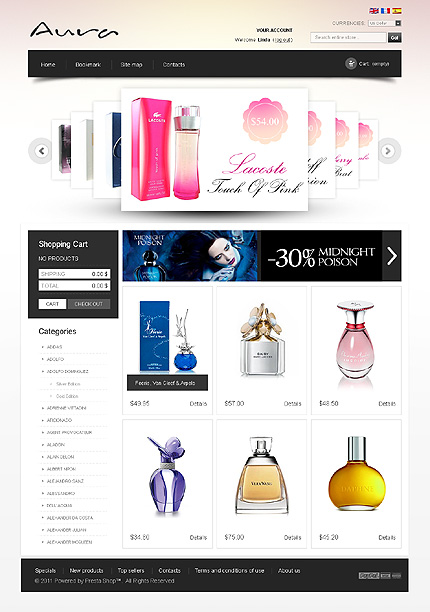 Premium Prestashop Template