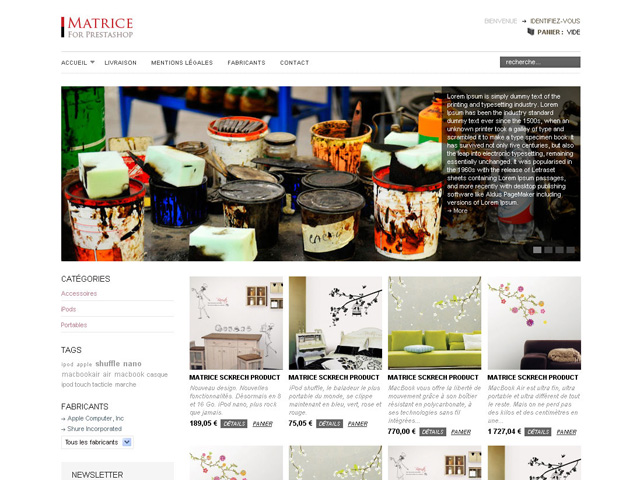 Free Prestashop Theme