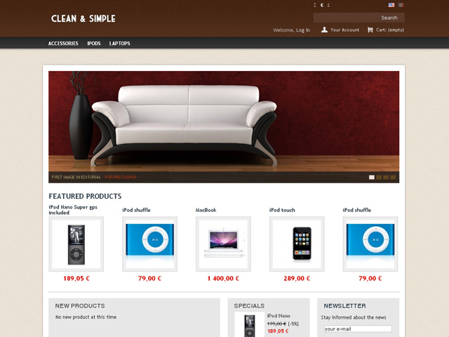 Free Prestashop Theme
