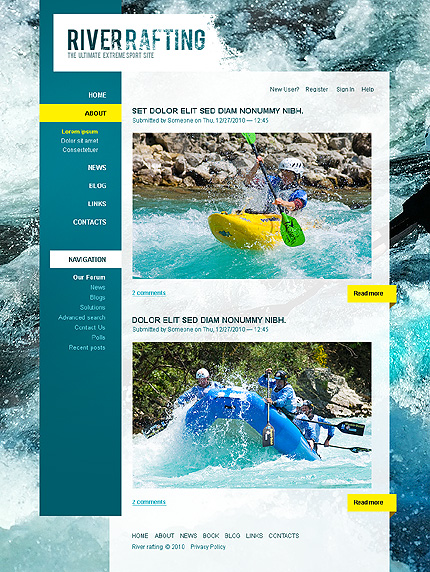 Drupal Template