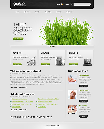 Drupal Template
