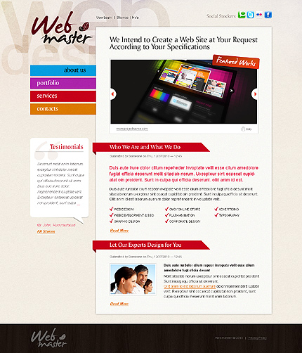 Drupal Template